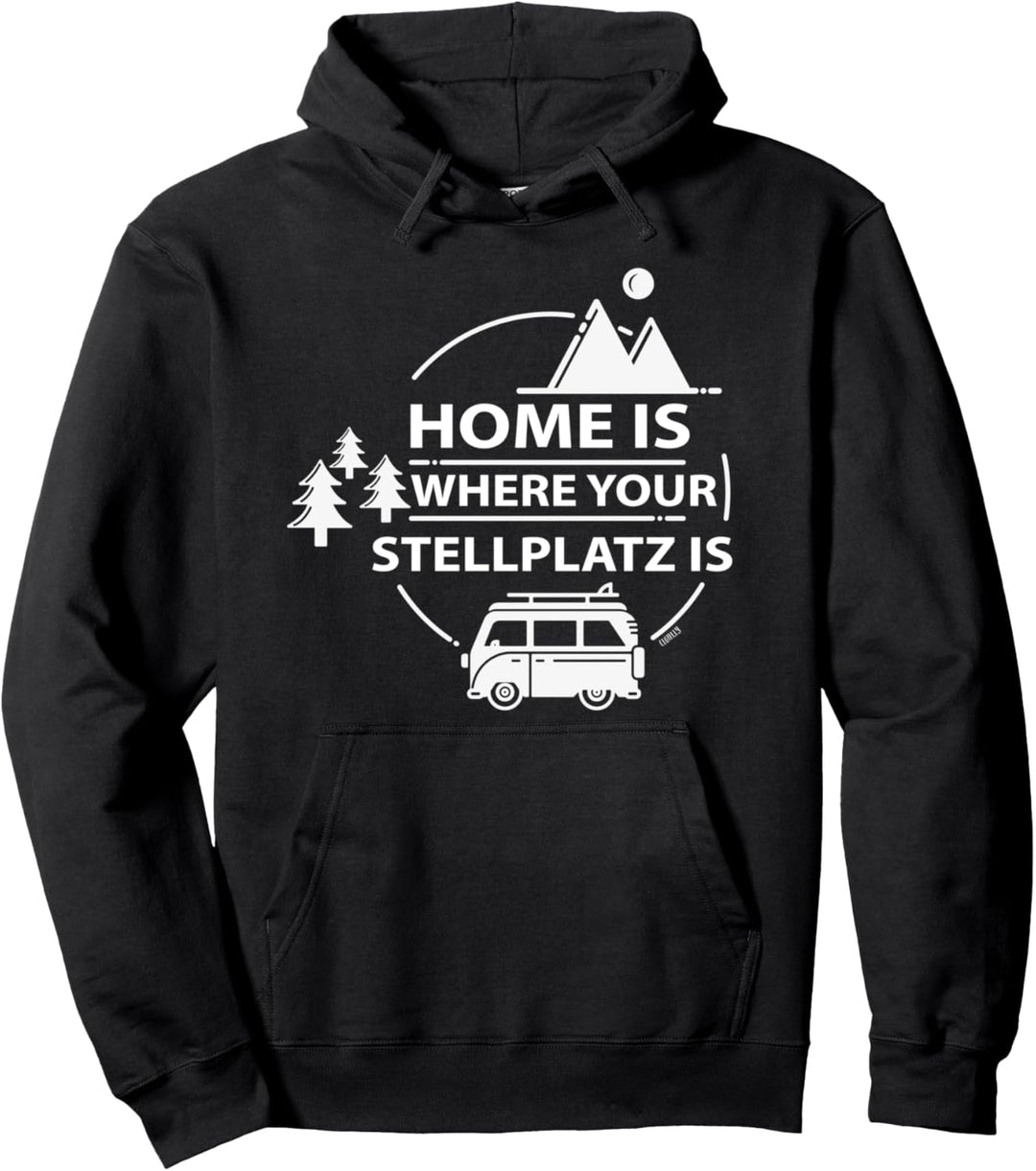Camping Wohnmobil Lustig Witzig Spruch Wohnwagen Pullover Hoodie