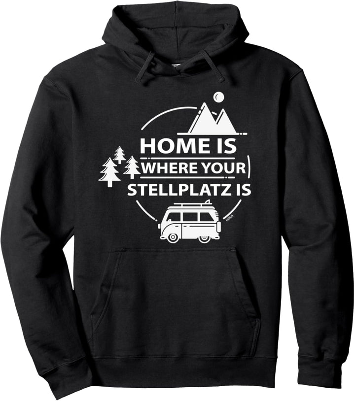 Camping Wohnmobil Lustig Witzig Spruch Wohnwagen Pullover Hoodie