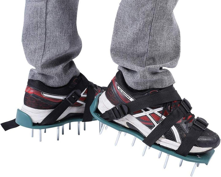 Rasenbelüfter Schuhe, Gartenschuhe, Rasen Nagelschuhe Universelle Belüftungssandalen für den Garten