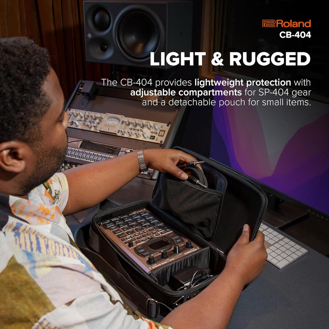 Roland CB-404 Tragetasche | Offizielle Custom-Tragetasche für die Sampler SP-404MKII, SP-404A, SP-40
