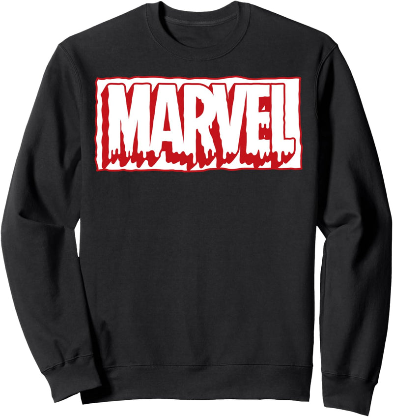 Marvel Drip Outline Logo Sweatshirt