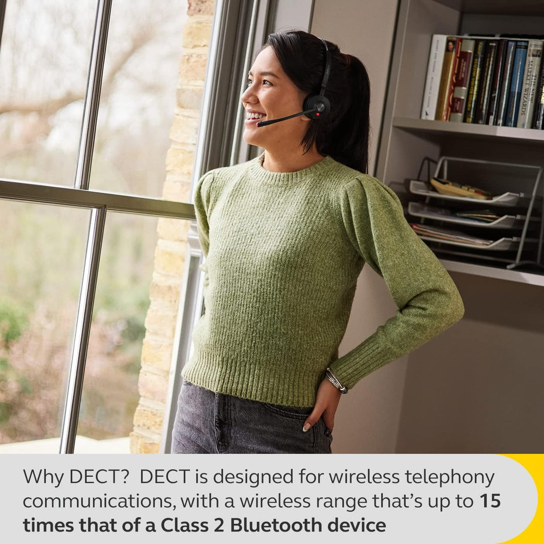 Jabra Link 400 USB-C DECT Adapter - Tragbarer und langlebiger Dongle mit bis zu 150 m geschützter Fu