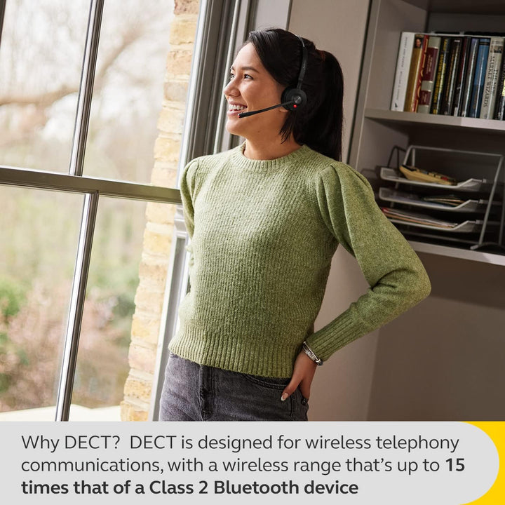 Jabra Link 400 USB-C DECT Adapter - Tragbarer und langlebiger Dongle mit bis zu 150 m geschützter Fu