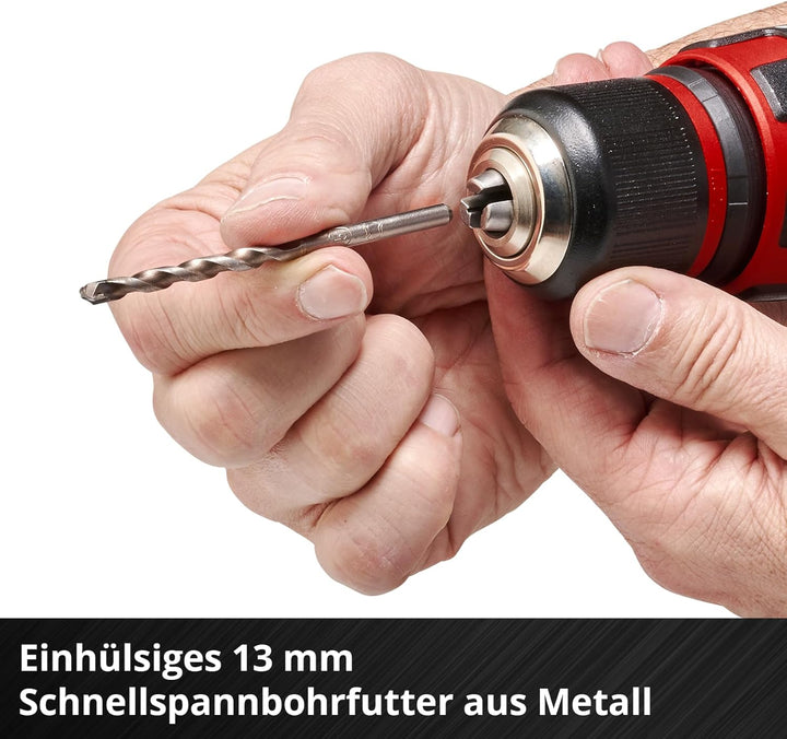 Einhell Akku-Bohrschrauber TE-CD 18/48 Li-i-Solo Power X-Change (Li-Ion, 18 V, 2-Gang-Getriebe, inkl