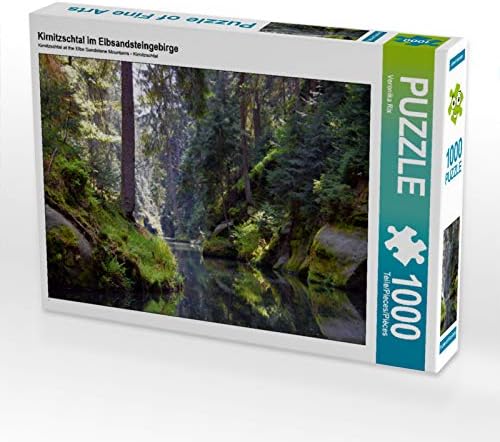 CALVENDO Puzzle Kirnitzschtal im Elbsandsteingebirge 1000 Teile Lege-Grösse 64 x 48 cm Foto-Puzzle B