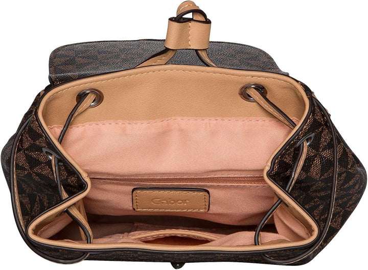Gabor bags Barina Damen City Rucksack Backpack, 8 L, Braun