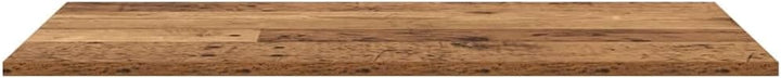 vidaXL Regalbrett 4 pcs Braun 80 x 40 x 1,5 cm Holzwerkstoff, Robuste Bücherregal-Platte, rechteckig
