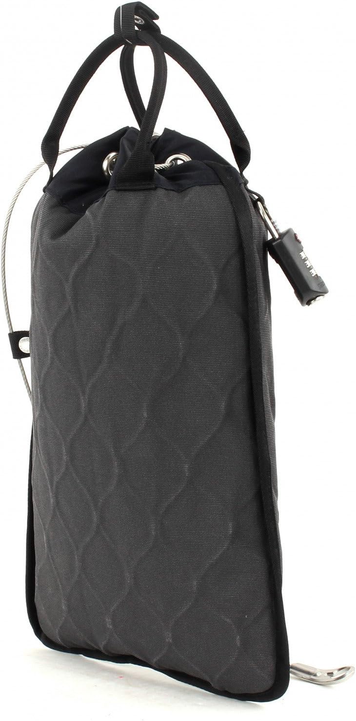 Pacsafe Travelsafe - Mobiler Safe, Schultertasche mit TSA-Zahlen-Schloss, Diebstahlschutz, Unisex He