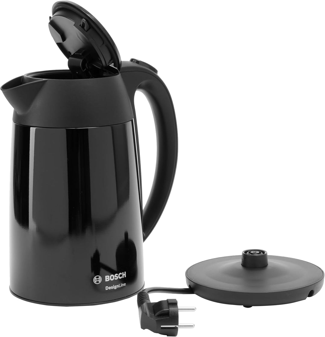 Bosch kabelloser Wasserkocher DesignLine TWK3P423 DesignLine kabelloser Wasserkocher, Ausgiessen ohn