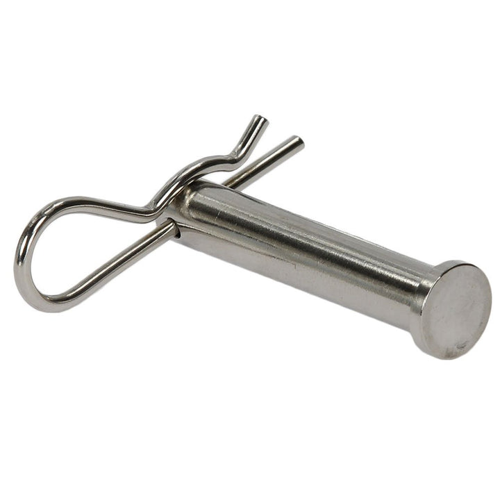 Federstecker doppelt 4,5 x 97 mm - (5 Stück) - Stecker / Splint - aus Edelstahl A4 | BOOTSTEILE BRAU