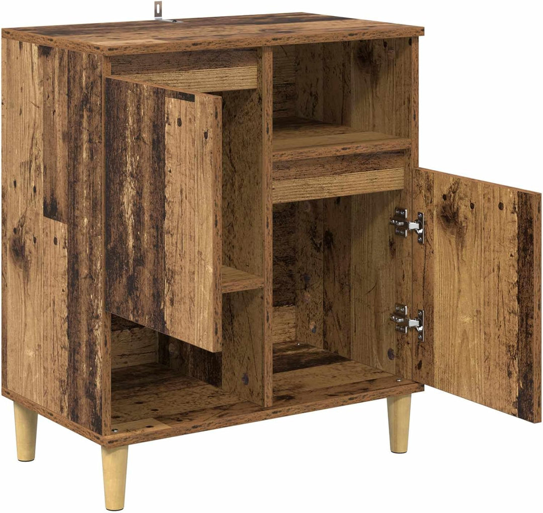 vidaXL Sideboard – modernes Aufbewahrungsschrank für Dein Wohnzimmer, rechteckig und funktional aus