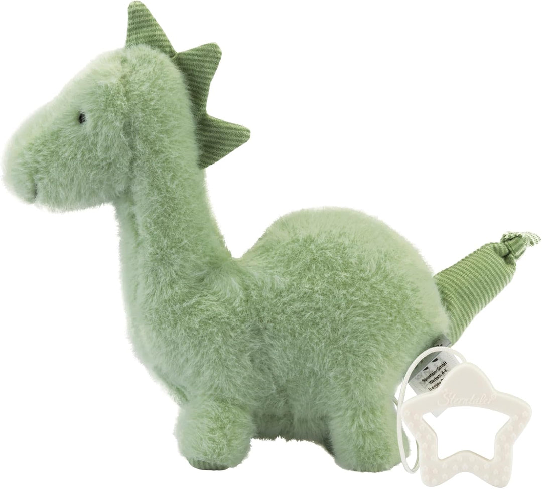 Sterntaler Spieluhr M Dino Rexi - Babyspieluhr aus Flausch - Kuscheltier waschbar mit herausnehmbare