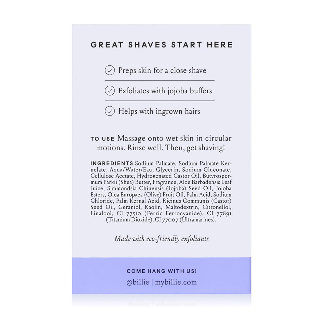 Billie Body Buffer - Pre-Shave Exfoliating Bar - 100 ml