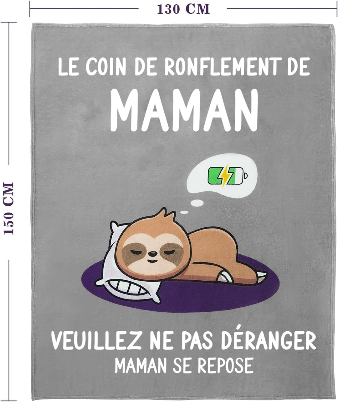 Muttertagsgeschenke für Mama, Lustig Geschenk für Mama Kuscheldecke zum Muttertag Geburtstag Valenti