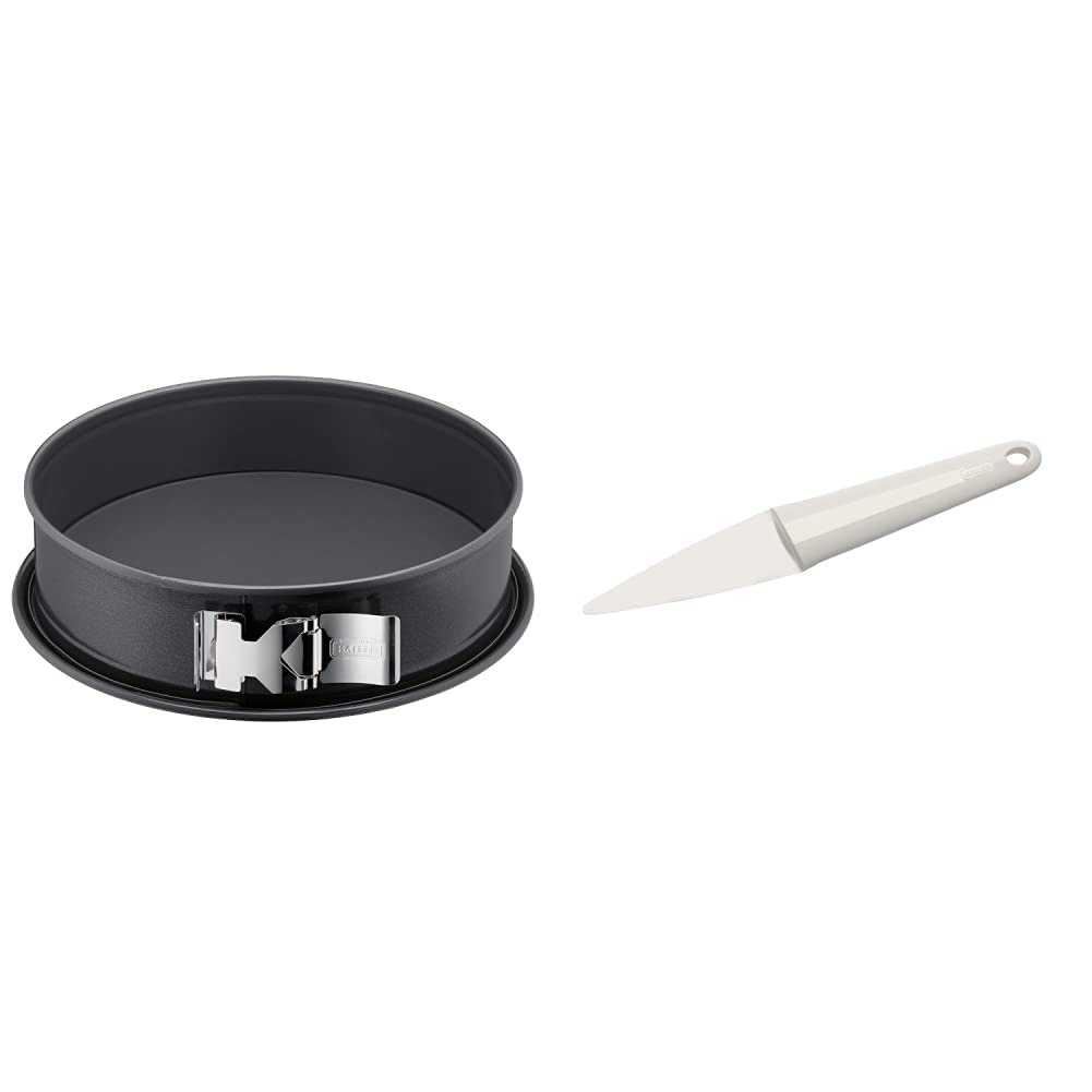ORIGINAL KAISER La Forme Plus Springform 30 cm rund, Flachboden & Classic Kuchenlöser 24 x 3,5 cm, e