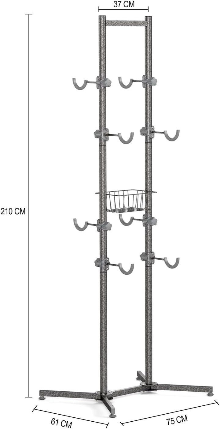 CXWXC Fahrradständer Boden Für 4 Fahrräder Belastbar bis 50kg/110 Pound Fahrrad Ständer Halter Indoo