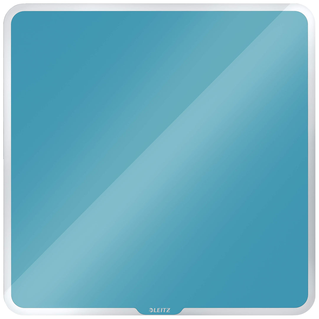 Leitz magnetisches Whiteboard aus Glas, 450 x 450, Sanftes Blau, Cosy-Serie, 70430061 450 x 450mm Sa