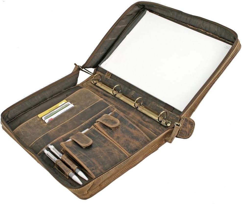 Greenburry Vintage Mappe Leder 34 cm