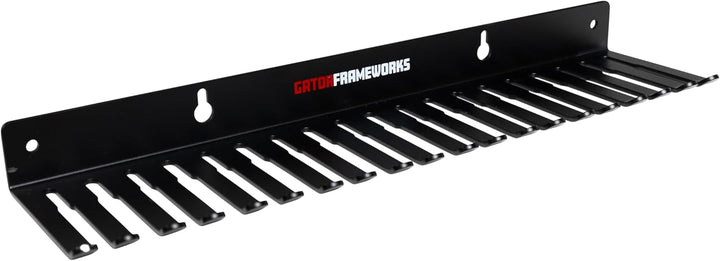 Gator Frameworks Kabelhalter für die Wandmontage mit 19 Kabelhaltern, Abstand 5 bis 9 mm (GFW-CABLEH