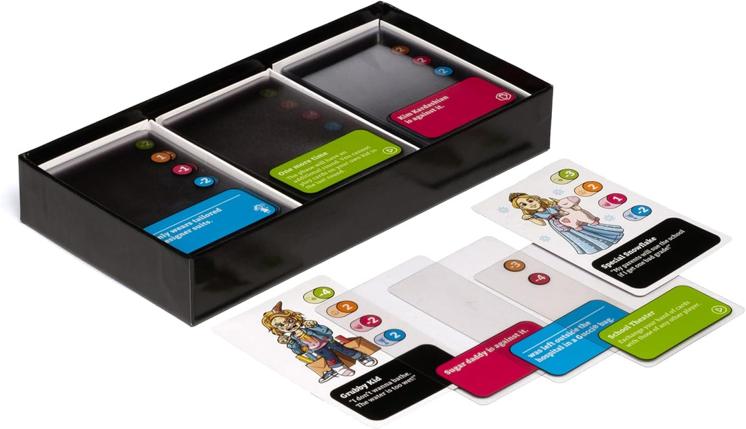 KAMPFHUMMEL Bad Brood – Raise Your Child as Bad as Possible, Sarcastic Card Game for People with Dar