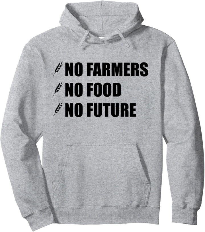 No Farmers No Food No Future Traktor Demo Demonstration Pullover Hoodie