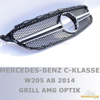 Grill Sport Kühlergrill passt für W205 2014-2018