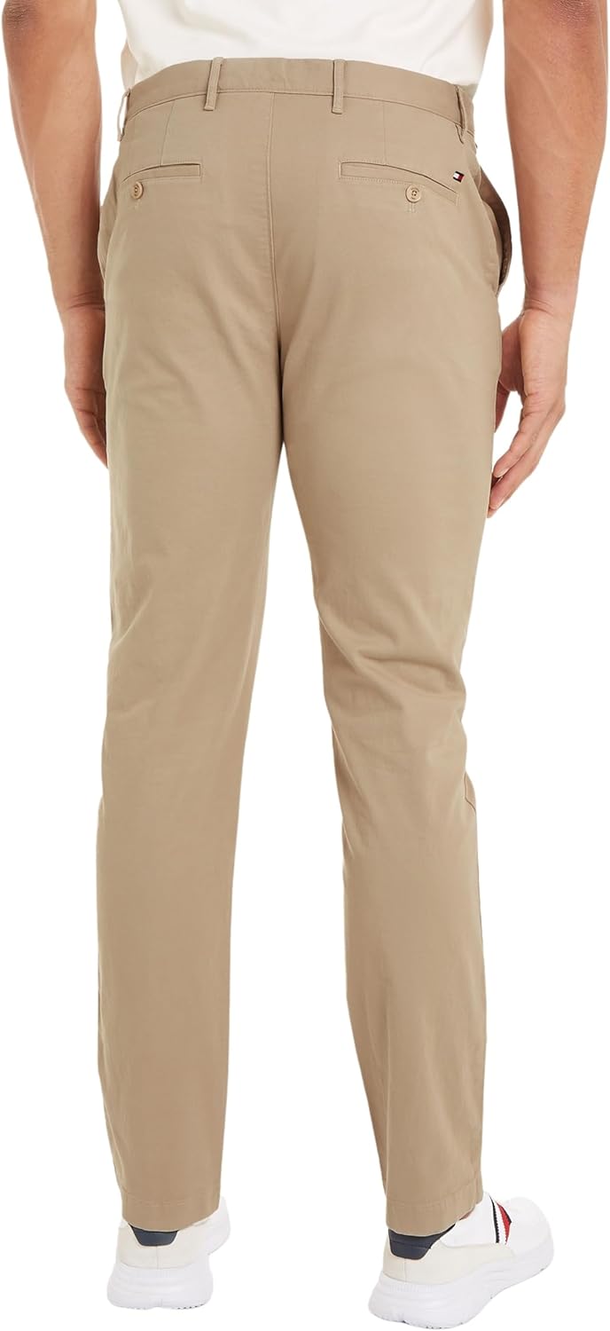 Tommy Hilfiger Herren Chinohose 28W / 28L Beige (Beige), 28W / 28L Beige (Beige)