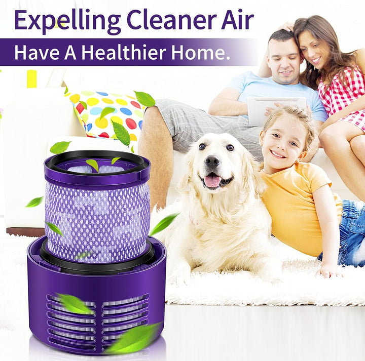 morpilot Filter für Dyson 2 Stück Ersatzfilter für Dyson V10 SV12 Cyclone Animal Absolute Staubsauge
