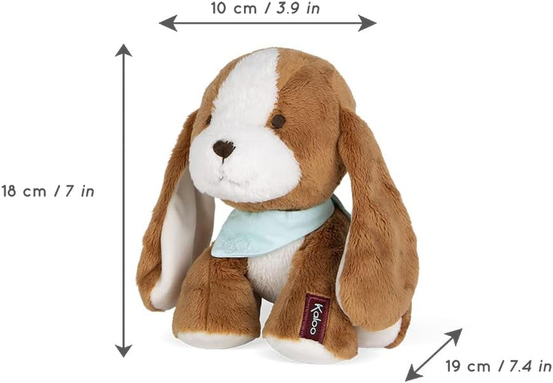 Kaloo - Les Amis - Plüschtier Tiramisu der Hund, 25 cm - ab der Geburt, K970006, 25 cm