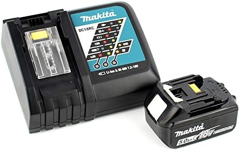 Makita DPT 353 RT1J 18 V Li-Ion Akku Pintacker im Makpac + 1 x 5,0 Ah Akku + Ladegerät