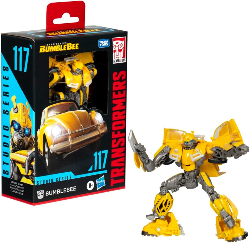 Transformers Studio Series Deluxe-Klasse Transformers: Bumblebee 117 Bumblebee Action-Figur