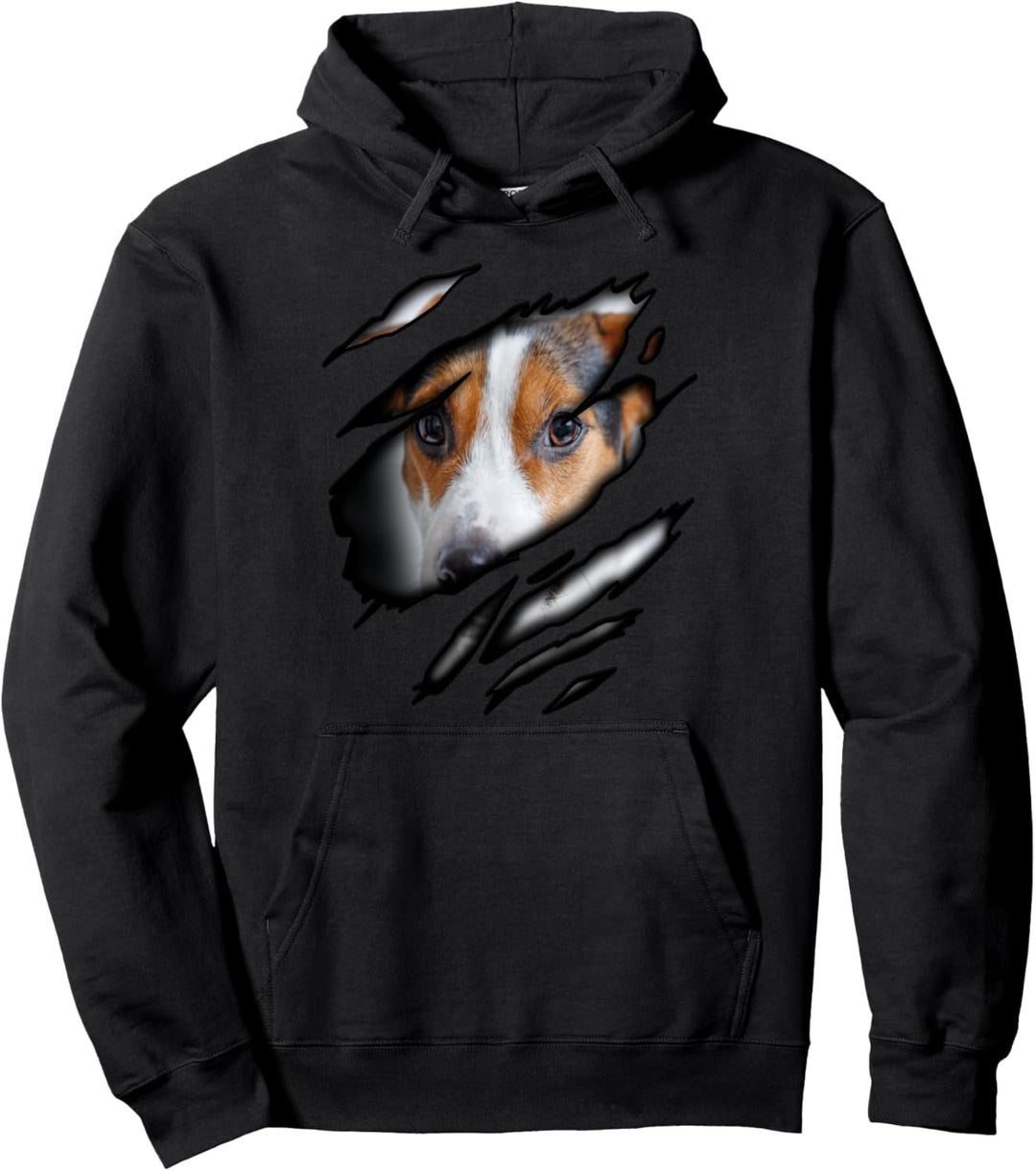 Jack Russel Terrier Hund in mir Pullover Hoodie