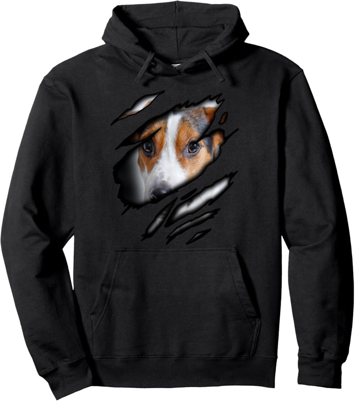 Jack Russel Terrier Hund in mir Pullover Hoodie