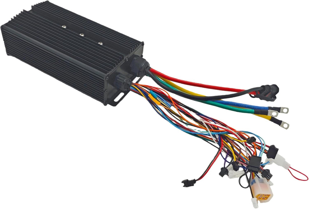 48V/60V/72V 3000W-5000W 100A Sinus Wave Ebike 24 Mosfet Controller Mit/Ohne LCD-Display Mit Regenera