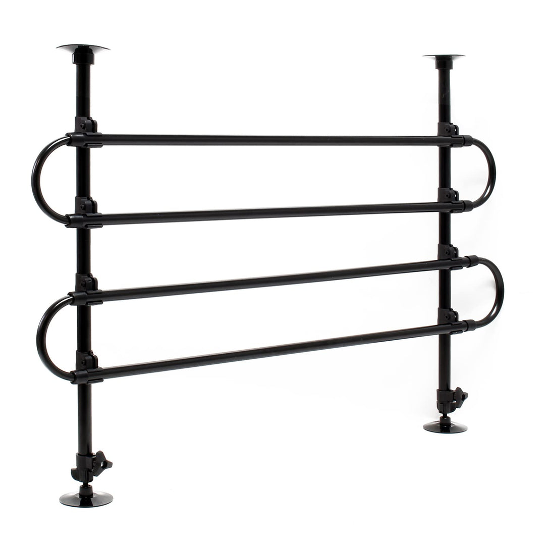 Wiltec Hundegitter fürs Auto Modell A, 60-117cm hoch, 82-140cm breit, Stufenlos verstellbar, Trenngi