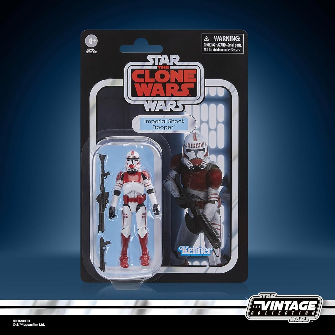 Star Wars The Vintage Collection Imperialer Shock Trooper, The Clone Wars Premium Action-Figur (9,5