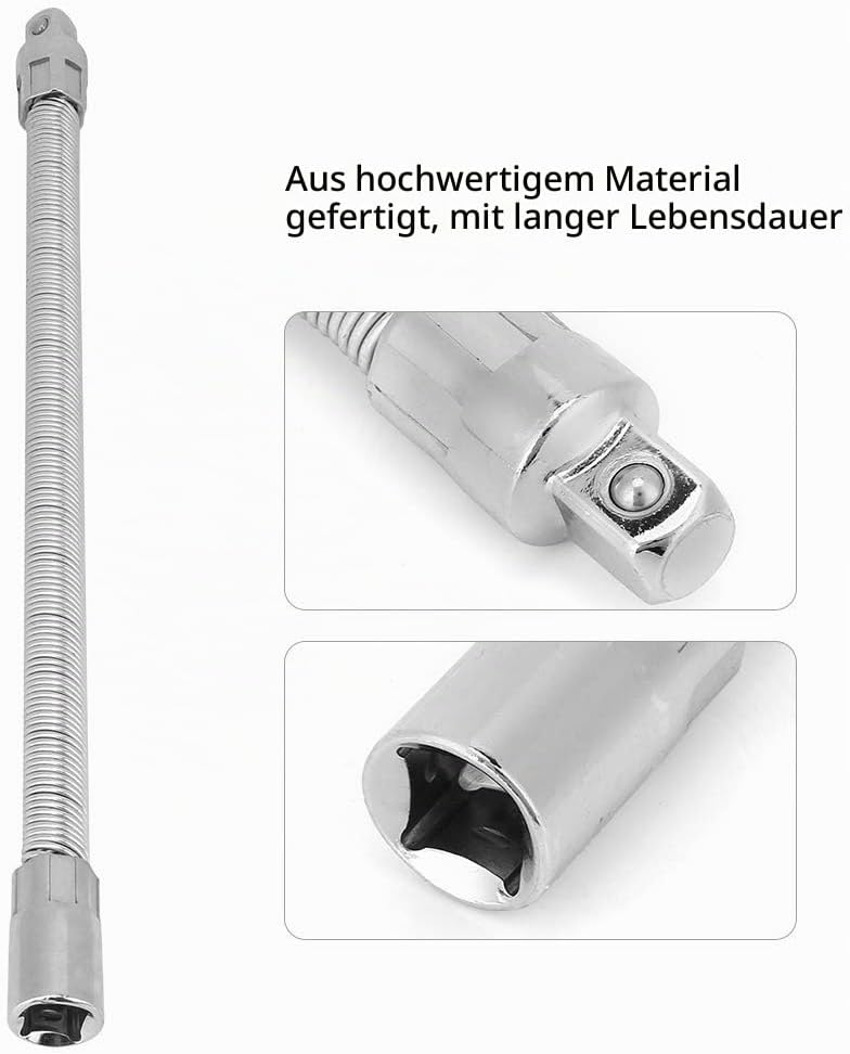 Flexibler Verlängerungsstangenwellenantrieb Flexible Buchse Verlängerungsstangenadapter Bithalter Ve