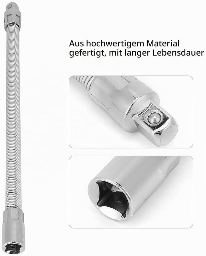 Flexibler Verlängerungsstangenwellenantrieb Flexible Buchse Verlängerungsstangenadapter Bithalter Ve