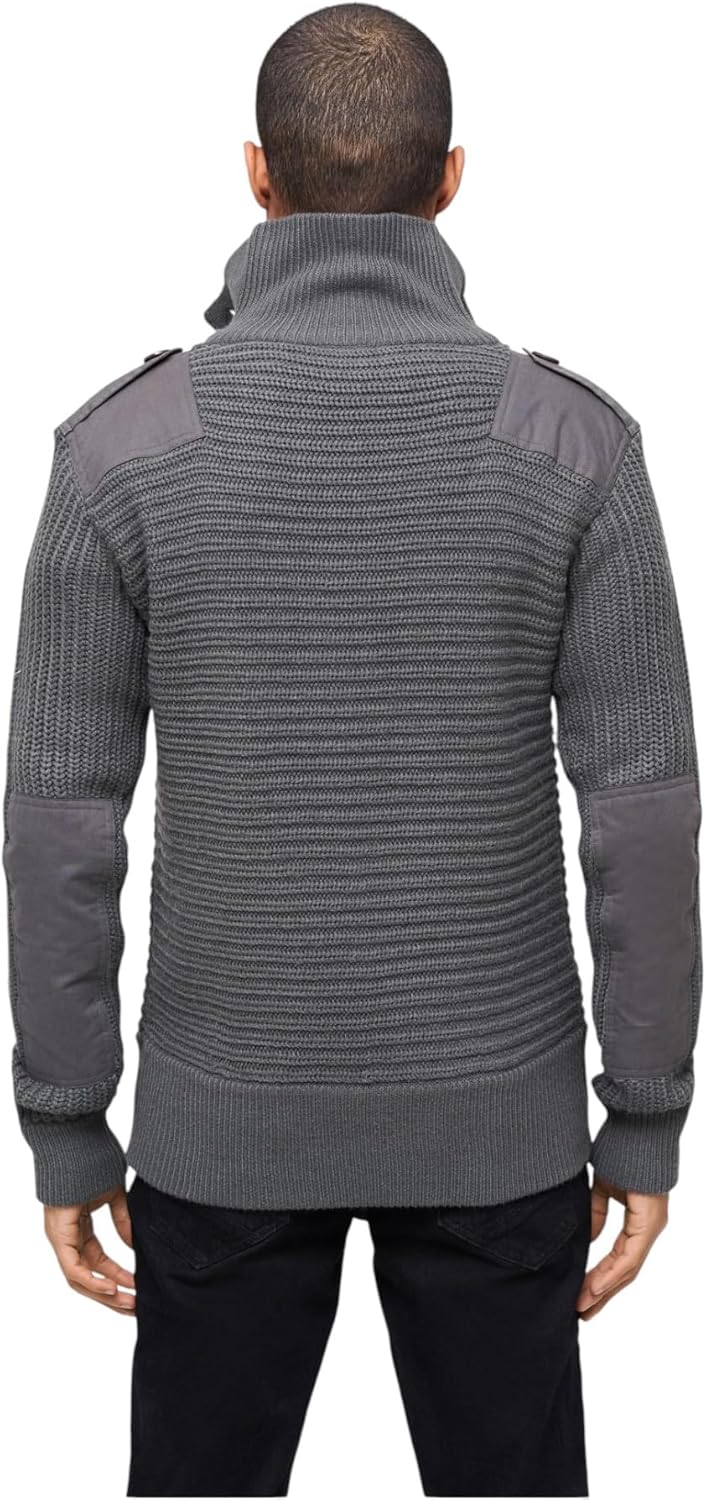 Brandit ÖSTER. Armee Alpin Pullover Army Pulli Winter Freizeit ARBEITSPULLOVER 3XL Anthrazit, 3XL An