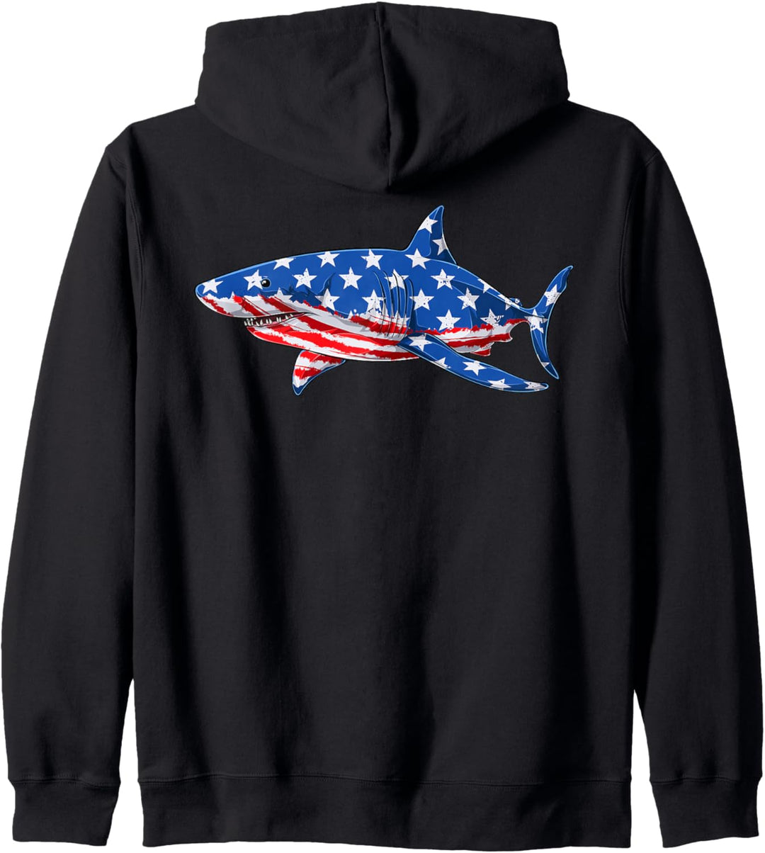 Hai USA Souvenir Flagge Damen, Herren, Jungen, Mädchen Kapuzenjacke