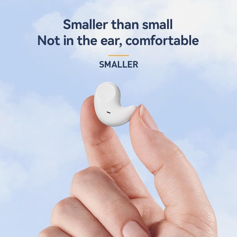 Bluetooth Kopfhörer,Sleep Earbuds,Bluetooth 5.4 Ohrhörer zum Schlafen mit passiver Geräuschmaskierun