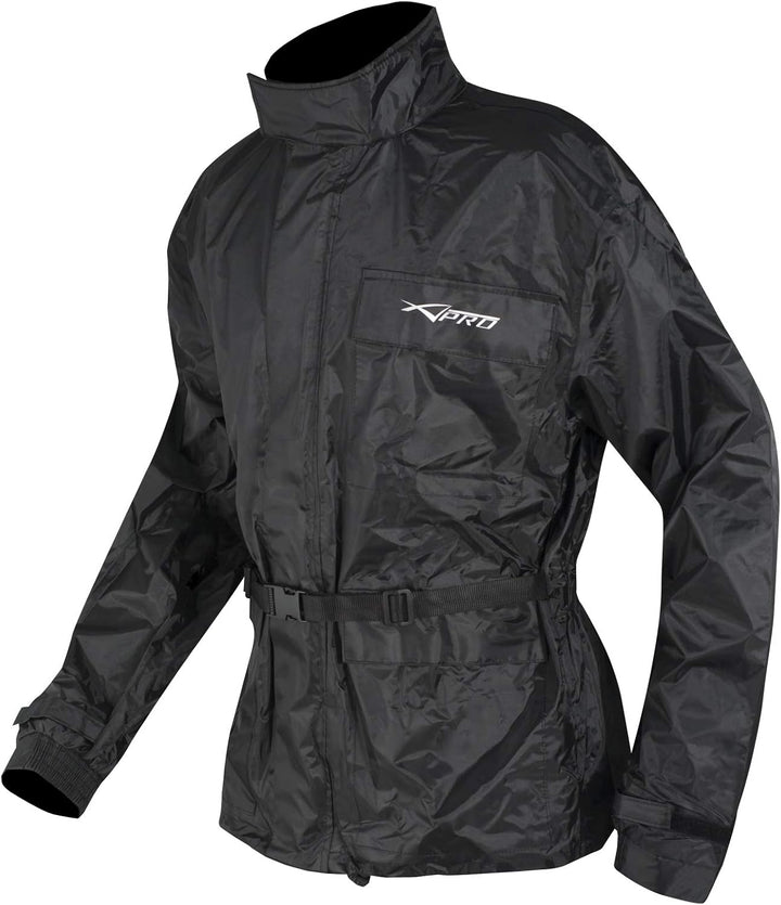 Ganzkörper Wasserdicht Regenanzug Handschuhe Stiefel Motorradkombi Schwarz XS XS Schwarz, XS Schwarz