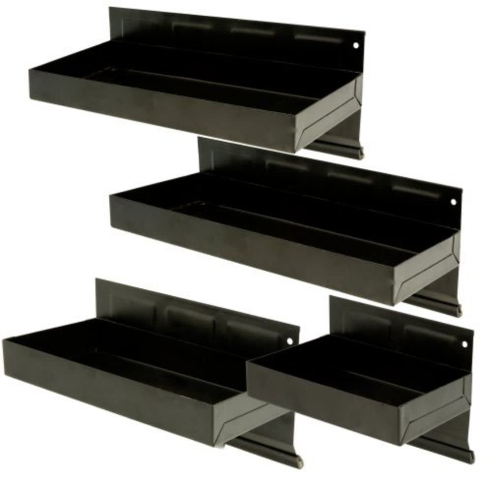Silverline 868873 Magnetische Werkzeugladen, 4-tlg. Satz 150–310 mm