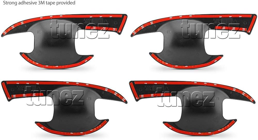 TUNEZ® Türgriff Cup Guard Abdeckung für L200 Triton Barbarian X Warrior Challenger 4 Life GLX GLS Ex