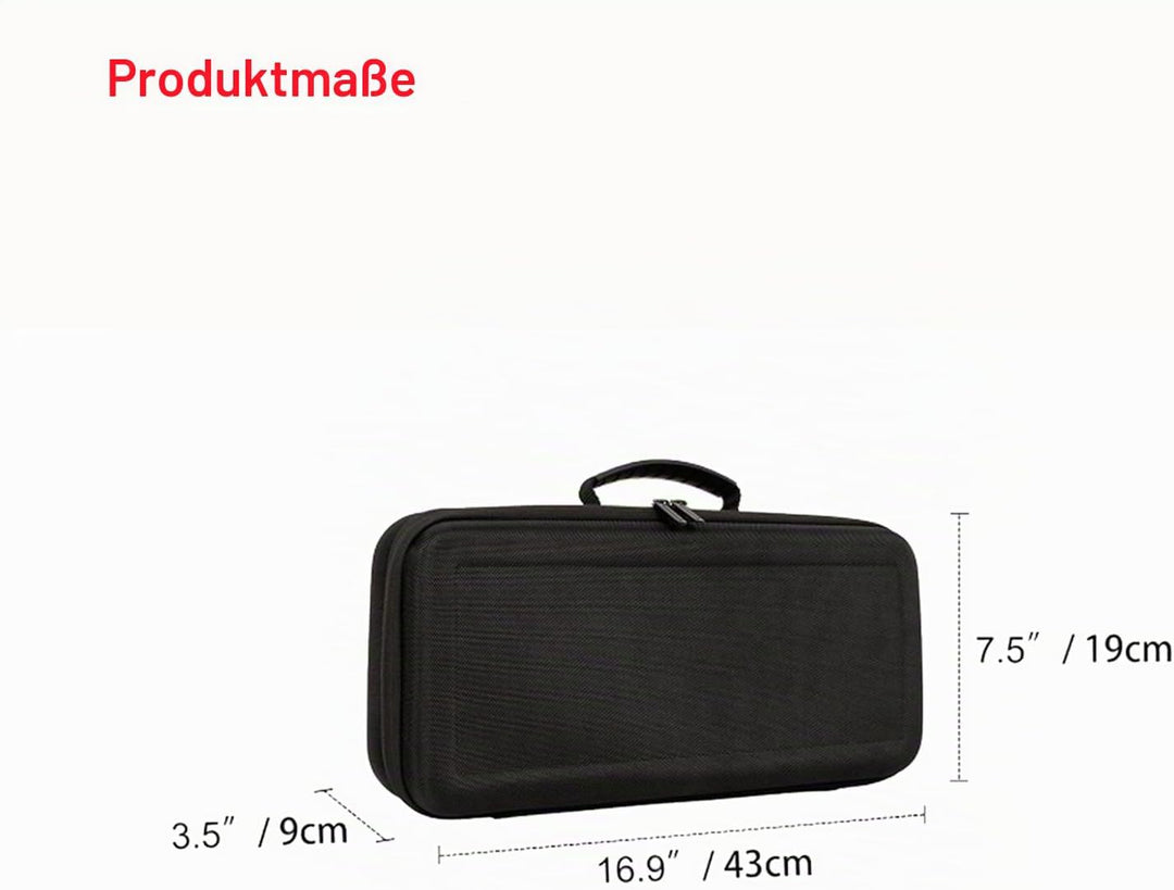 Hartschalen-Reisetasche für Dyson Airstraight HT01 Haarglätter und Netzteil wasserdichte, stossfeste