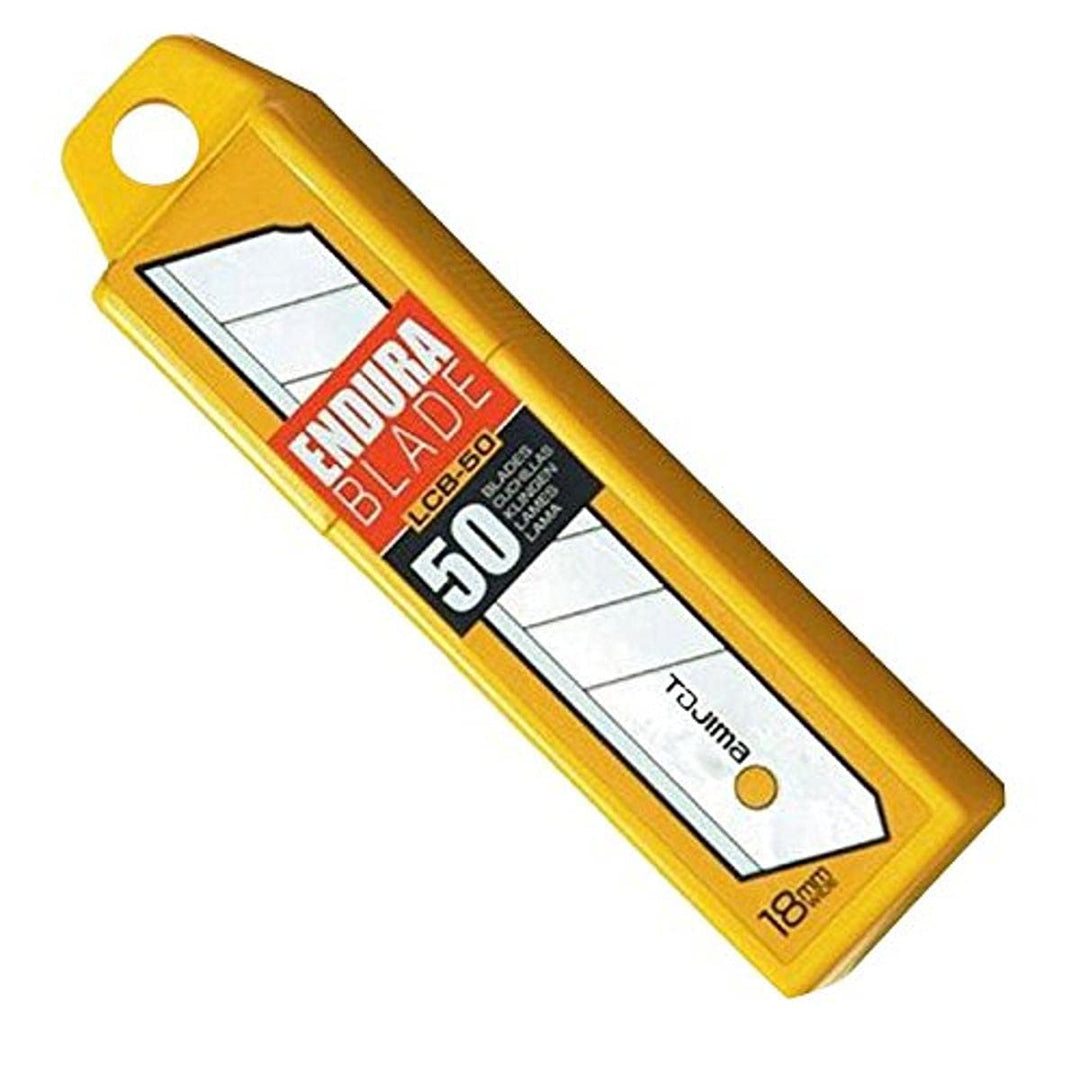 Tajima Ersatzklingen Box, Grosspackung, Hardcase, gelb, 1 Stück, TAJ-21151 18mm - ENDURA LCB-50 Klin