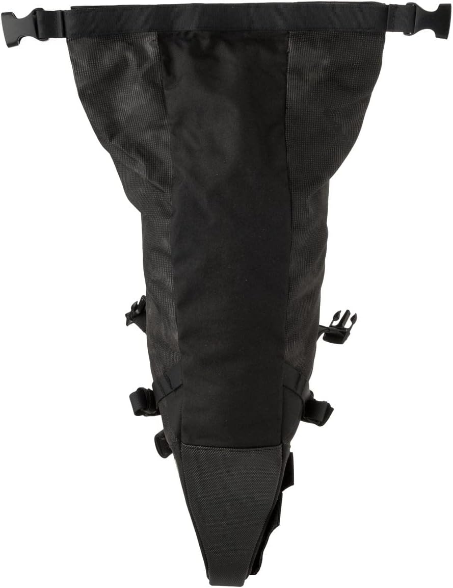 AGU Seat-Pack Satteltasche Fahrrad, 10L Fahrradtasche Sattel für Bikepacking, Wasserabweisend, Refle
