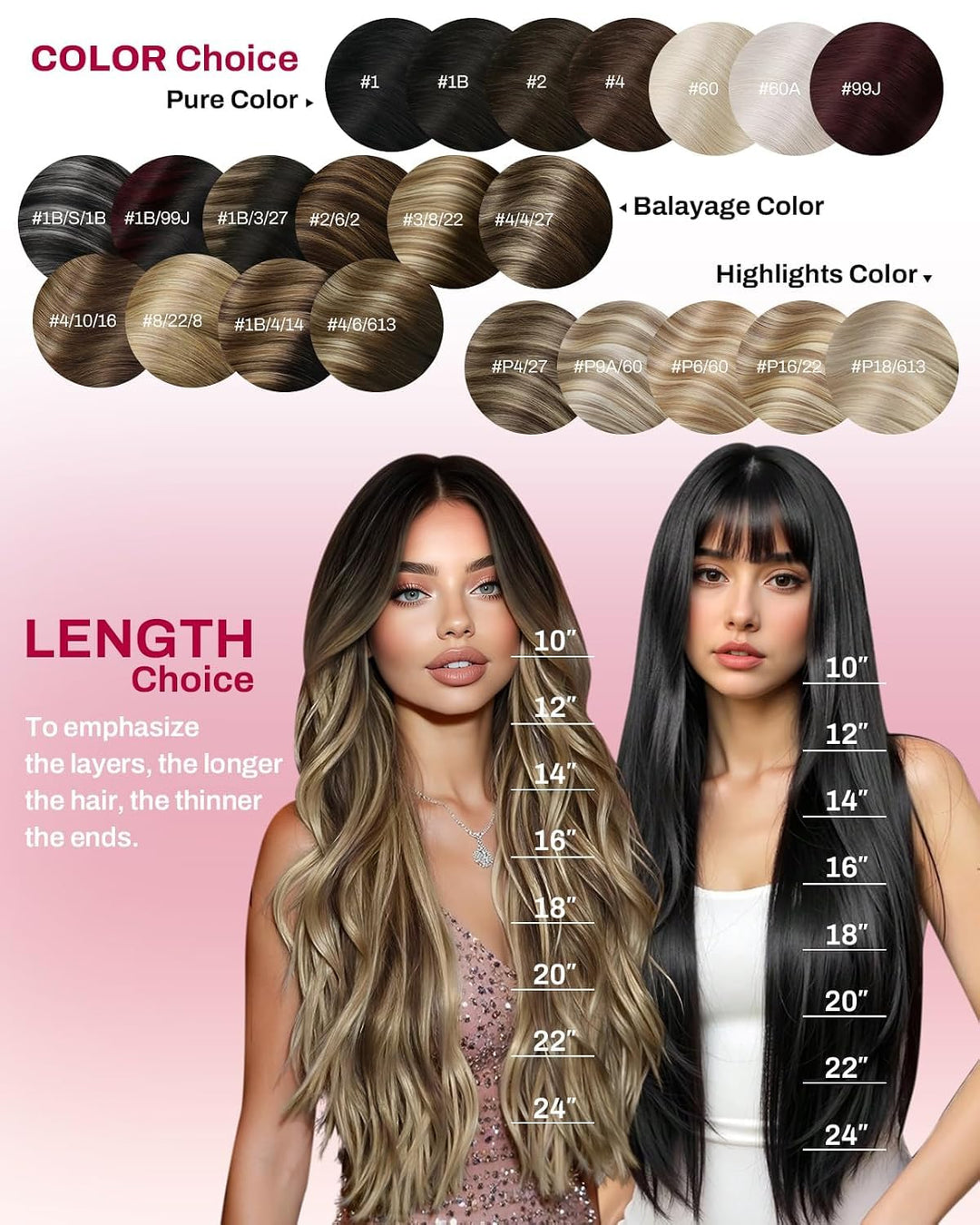 Moresoo Clip in Extensions Echthaar Remy Haarextension Echthaar Clip Doppelt Tressen Clip in Extensi