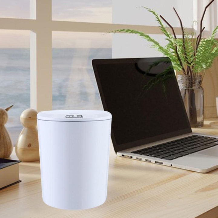 perfk 3/5L Sensor Mülleimer, Kleiner Abfallbehälter für Badezimmer, Schlafzimmer, Aufenthaltsraum, K