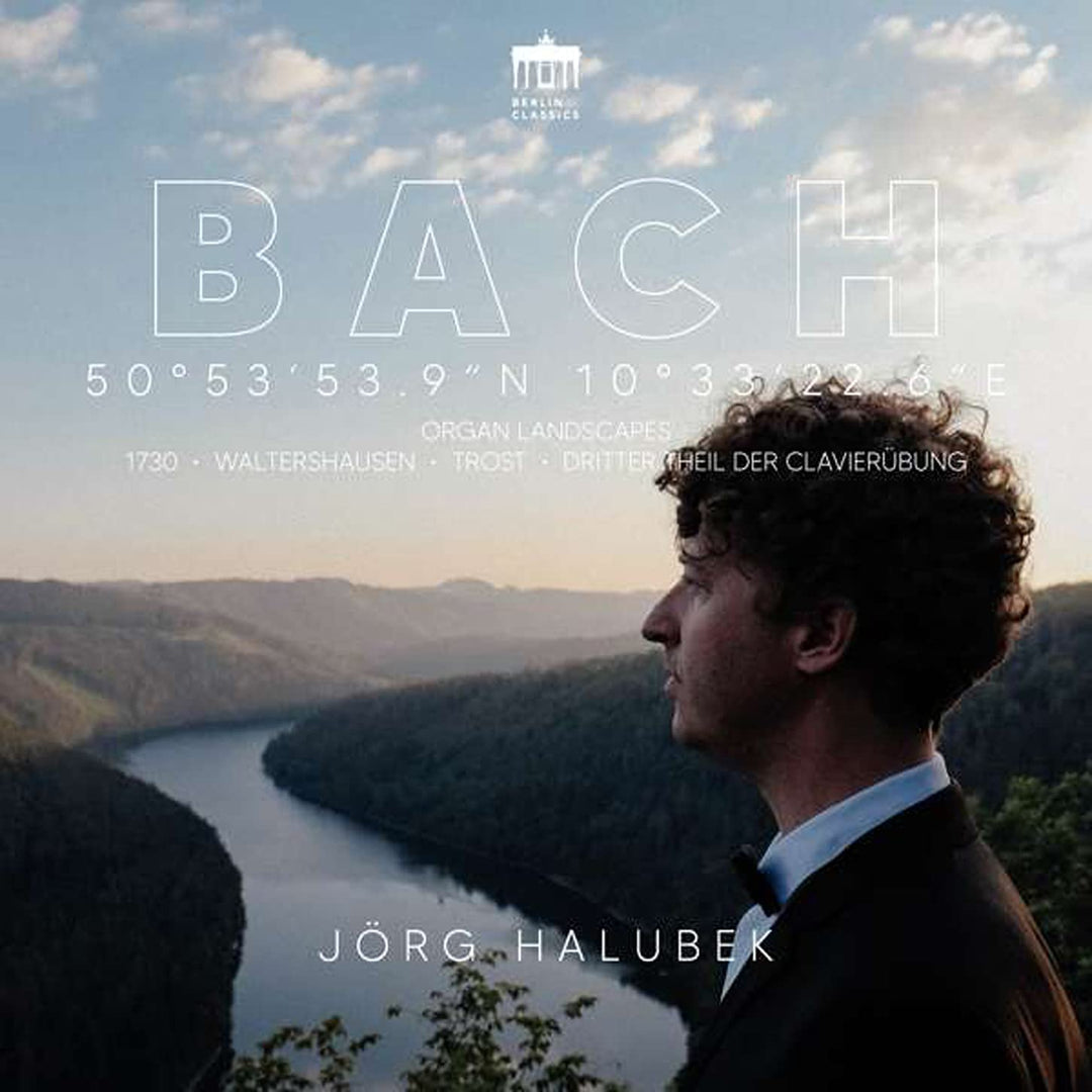 Bach: 50°53'53.9"N 10°33'22.6"E (Organ Landscapes: Waltershausen), Audio-CD